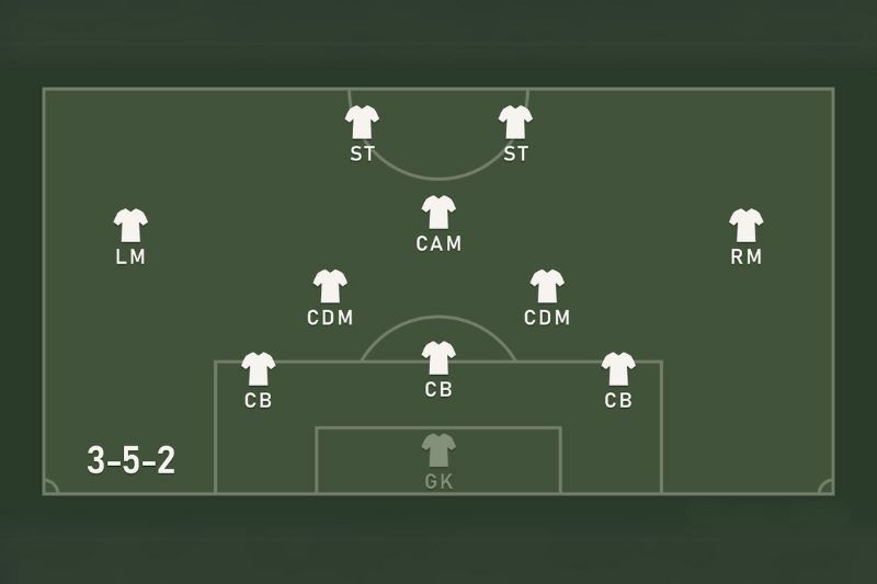 The 3-5-2 Formation