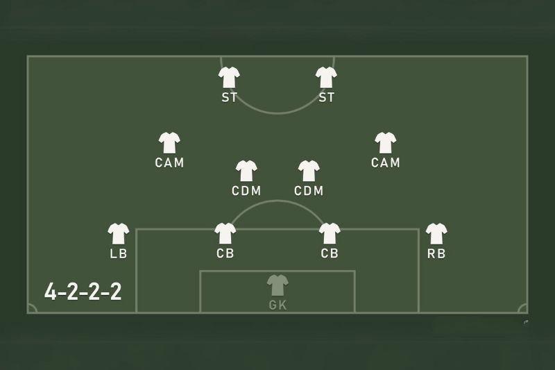 The 4-2-2-2 Formation