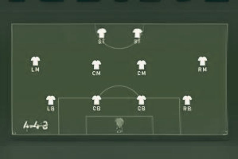 The 4-4-2 Formation (Flat)