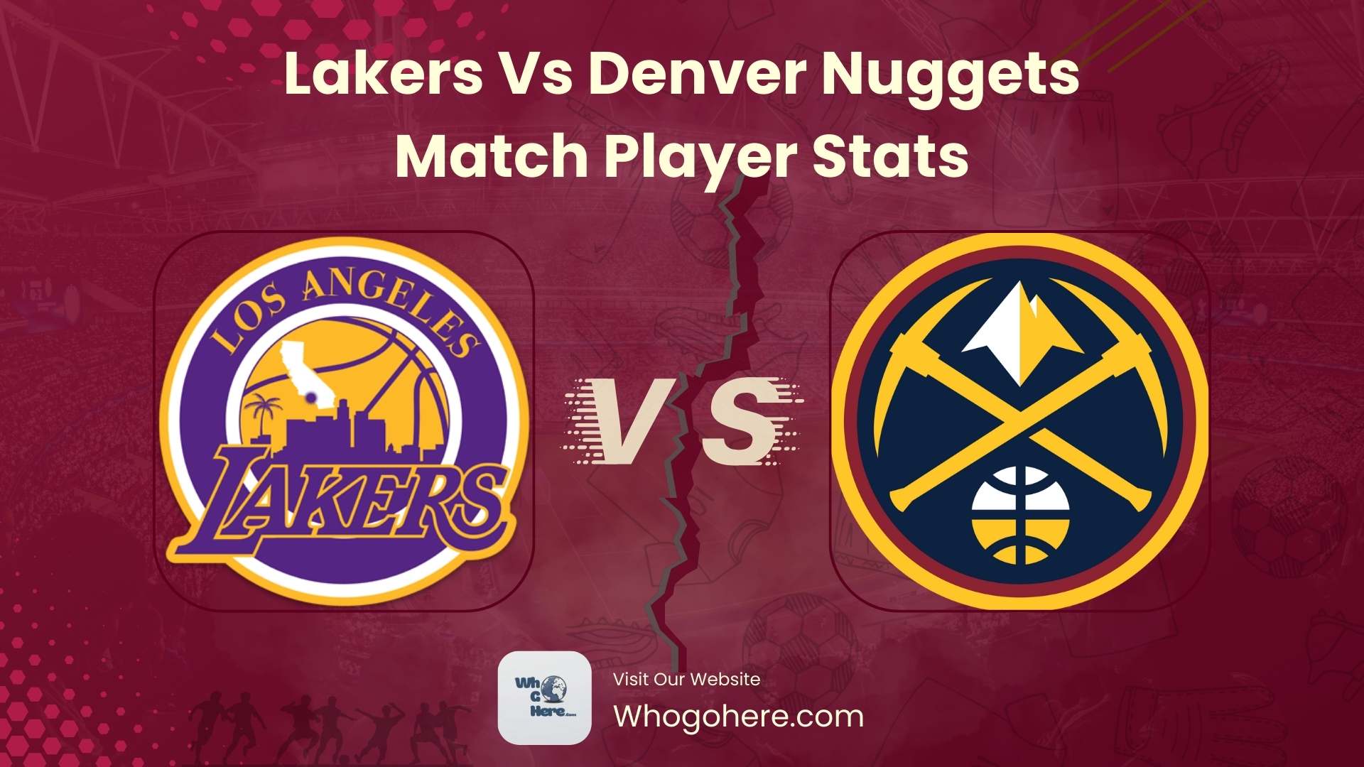 Lakers Vs Denver Nuggets Match Player Stats