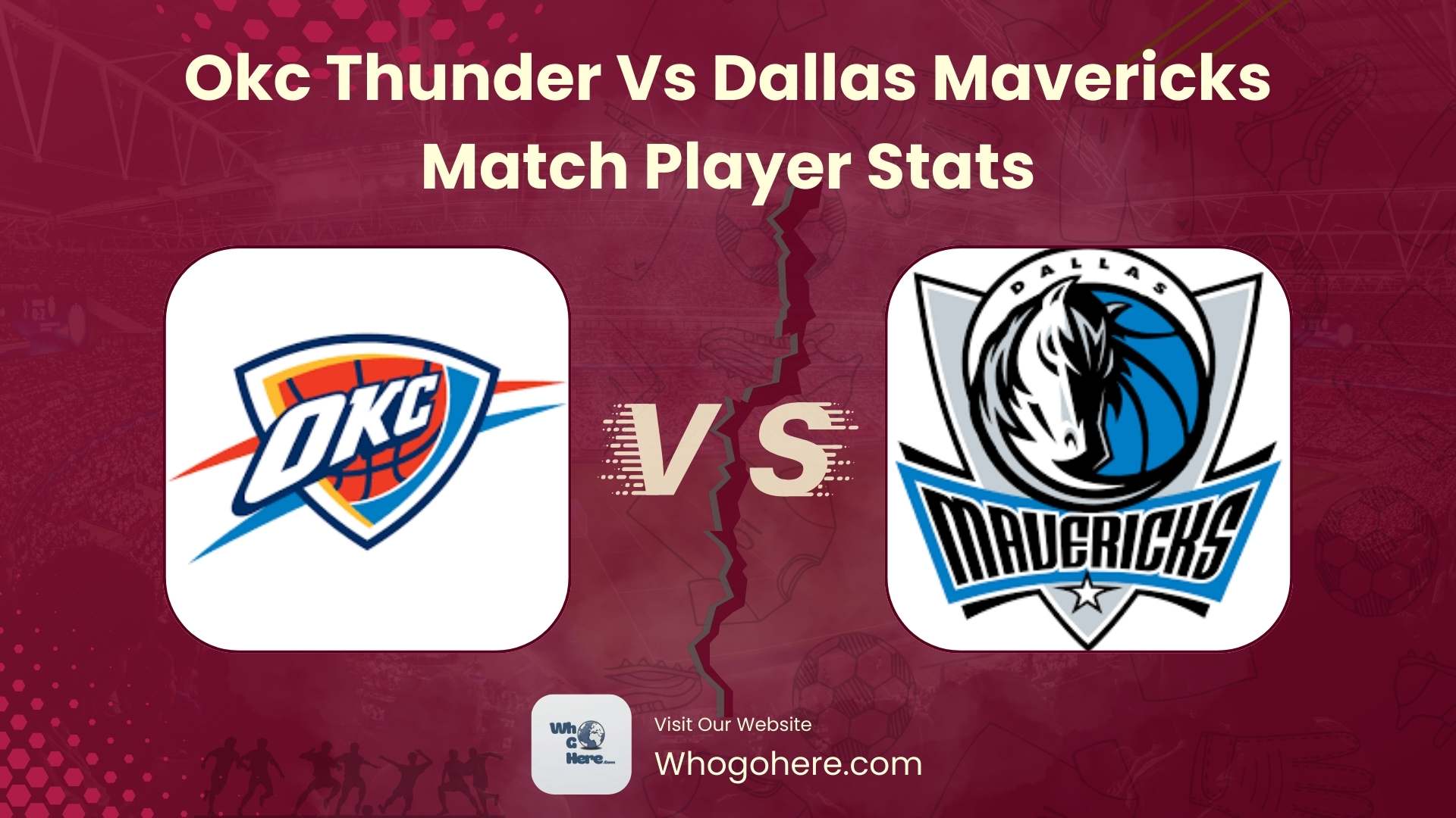 Okc Thunder Vs Dallas Mavericks Match Player Stats