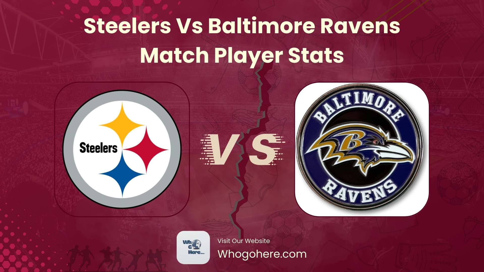 steelers vs baltimore ravens match player stats