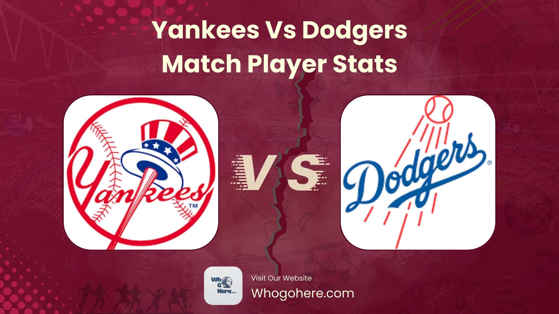 Dodgers Vs Yankees Match Player Stats