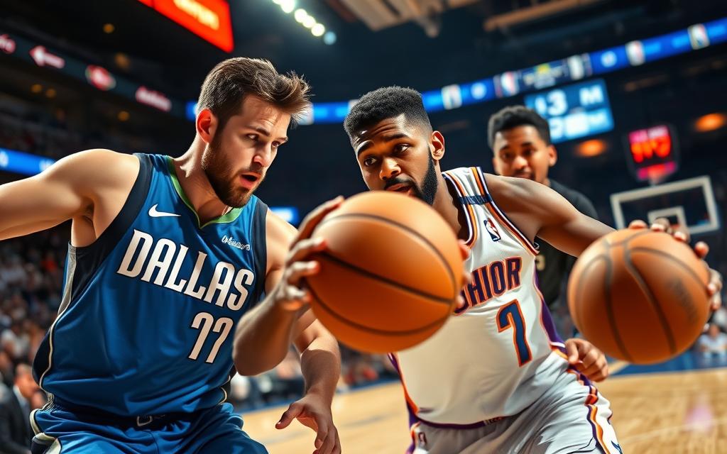 dallas mavericks where Luka Dončić and Kyrie Irving shine in nba player stats