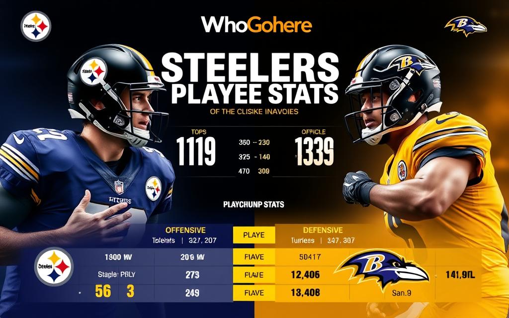 steelers vs baltimore ravens match player stats