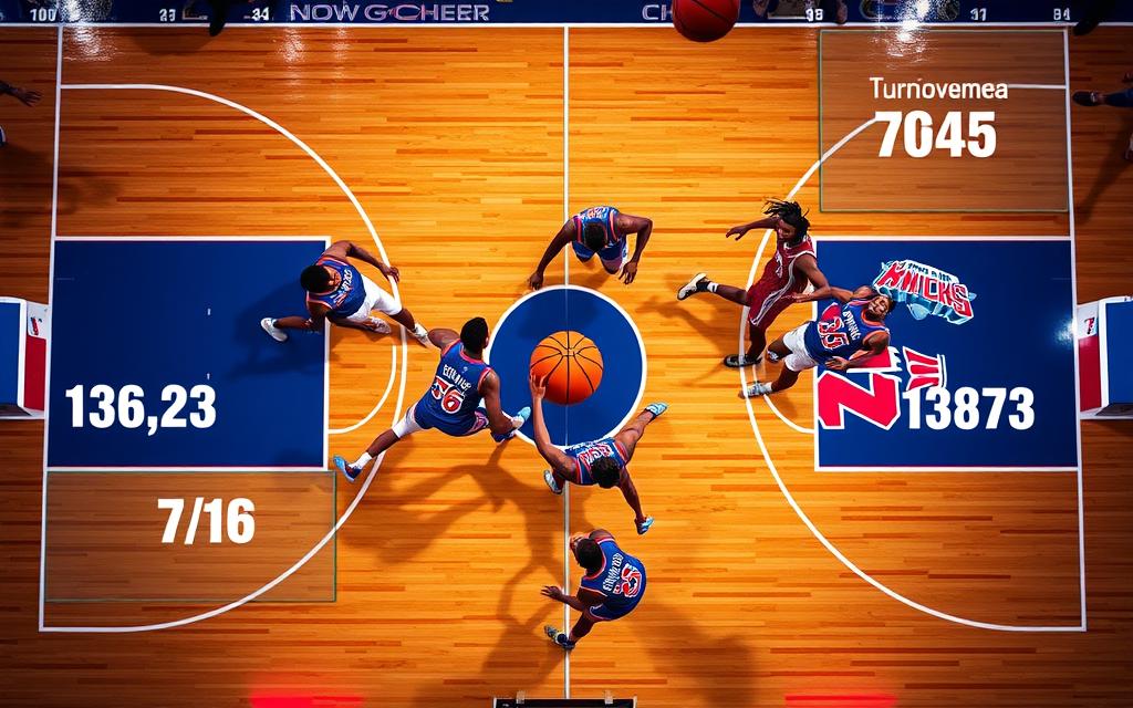 turnover analysis 76ers vs Knicks