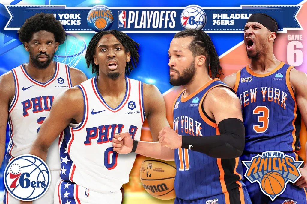 76ers vs Knicks Match Player Stats