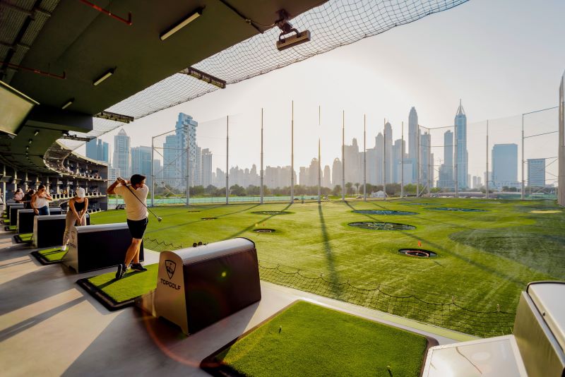 top golf dubai