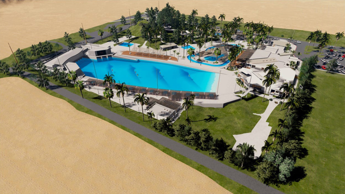 Palm Springs Surf Club Rendering palm springs surf club