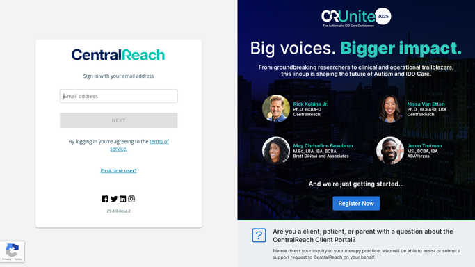 central reach member login